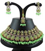 Multicolor designer function wear ad necklace set