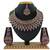 Blue designer function wear ad necklace set