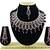Multicolor designer function wear ad necklace set