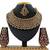 Maroon designer function wear ad necklace set