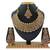 Gold designer function wear ad necklace set