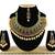 Green designer function wear ad necklace set