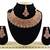 Pink designer function wear ad necklace set