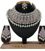 Multicolor designer function wear ad necklace set