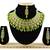 Green designer function wear ad necklace set