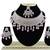 Pink designer function wear ad necklace set