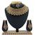 Gold designer function wear ad necklace set