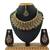 Black designer function wear ad necklace set