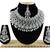 Multicolor designer function wear ad necklace set