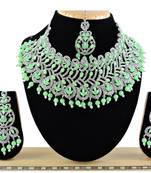 Multicolor designer function wear ad necklace set