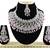 Pink designer function wear ad necklace set