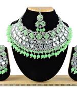 Multicolor designer function wear ad necklace set