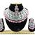 Pink designer function wear ad necklace set