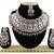 Grey designer function wear ad necklace set