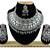 Grey designer function wear ad necklace set