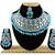 Turquoise designer function wear ad necklace set