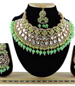 Multicolor designer function wear ad necklace set