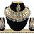 Grey designer function wear ad necklace set