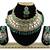 Green designer function wear ad necklace set