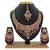 Pink designer function wear ad necklace set