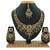 Green designer function wear ad necklace set