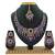 Blue designer function wear ad necklace set