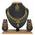 Green designer function wear ad necklace set