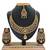 Gold designer function wear ad necklace set