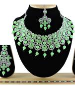 Multicolor designer function wear ad necklace set
