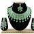 Multicolor designer function wear ad necklace set