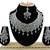 Grey designer function wear ad necklace set