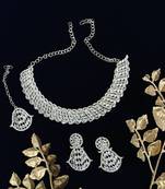 Multicolor designer function wear ad necklace set