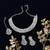 Multicolor designer function wear ad necklace set