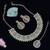Green designer function wear ad necklace set