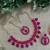 Red designer function wear ad necklace set