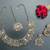 Multicolor designer function wear ad necklace set