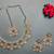 Grey designer function wear ad necklace set