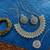 Grey designer function wear ad necklace set