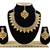 Yellow designer function wear ad necklace set