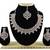 Grey designer function wear ad necklace set