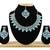 Turquoise designer function wear ad necklace set