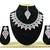 Pink designer function wear ad necklace set