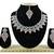 Orange designer function wear ad necklace set