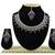 Black designer function wear ad necklace set