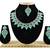 Green designer function wear ad necklace set