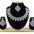 Pink designer function wear ad necklace set