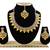 Yellow designer function wear ad necklace set