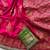 Rani Pink Color Designer Floral Dola Silk Saree