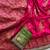 Rani Pink Color Designer Floral Dola Silk Saree