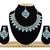 Turquoise designer function wear ad necklace set